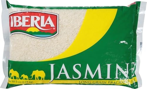 Arroz Jazmin, 5 Lbs. Arroz Jazmin Enriquecido Con Fragancia Natural De Grano…