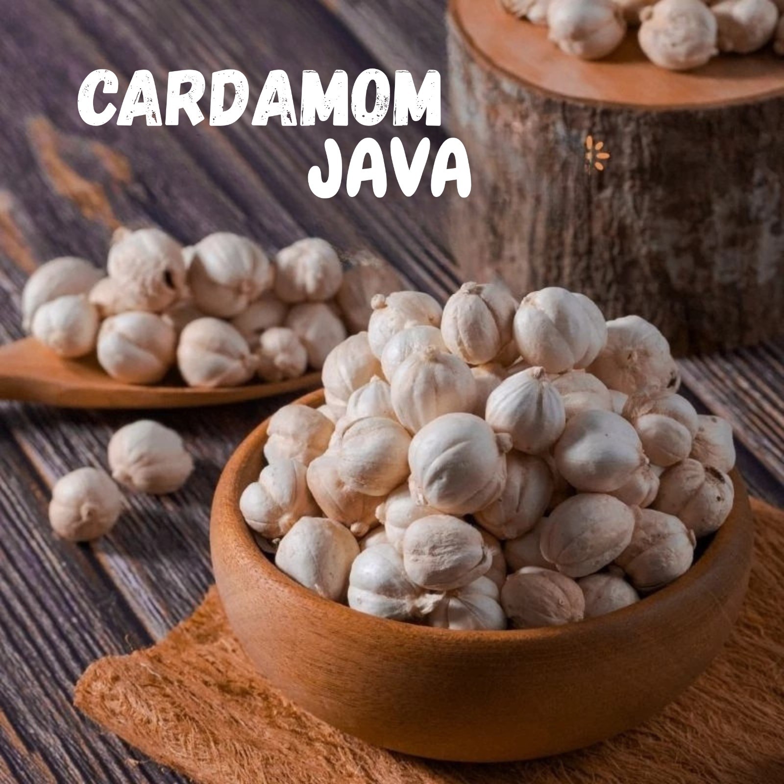 Java Cardamom Dried Pods 750g – Indonesian Amomum compactum Natural Spice Herbal