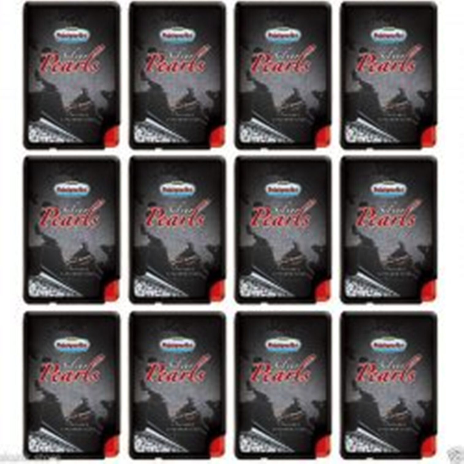 Rajnigandha Silver Pearls Mouth Freshener Cardamom Elaichi Packs 5.75g X 12Pcs