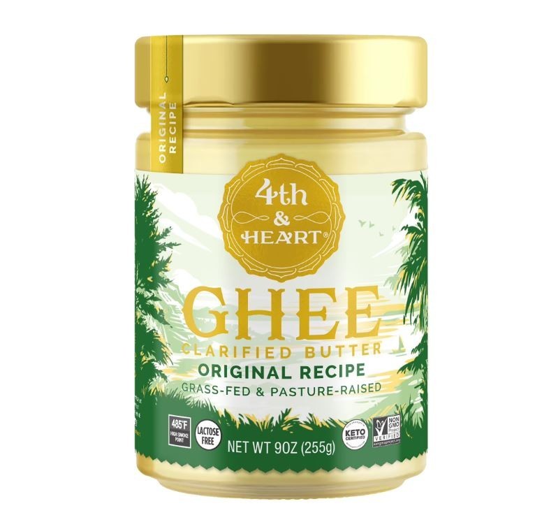 Original Recipe Ghee Clarified Butter 9oz Smooth Spreadable Cooking Oil Jar