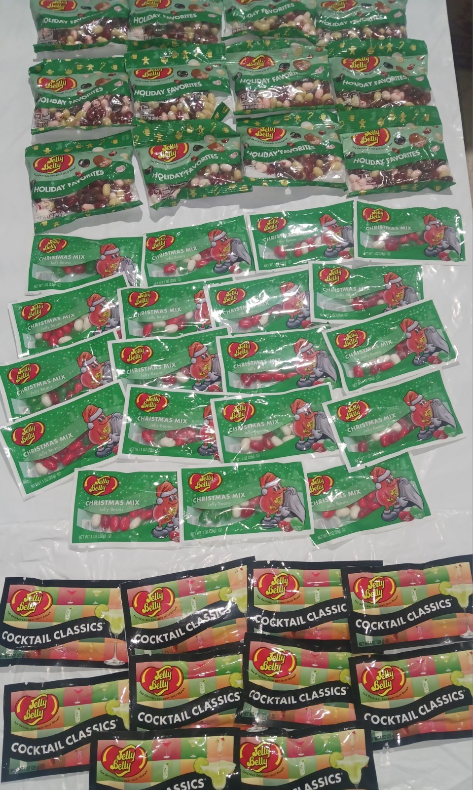 Jelly Belly Christmas Mix, Holiday Favorites, Cocktail Classic 42bags. 2027