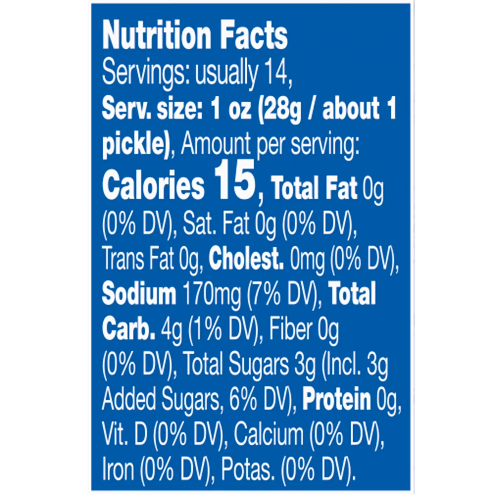 (2 pack) Vlasic Sweet Baby Whole Pickles, 24 fl oz