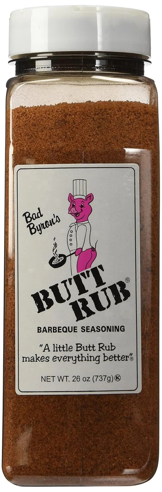 Bad Byron’s Butt Rub Barbeque Seasoning BBQ Rubs 26 ounce GLUTEN-FREE NO MSG