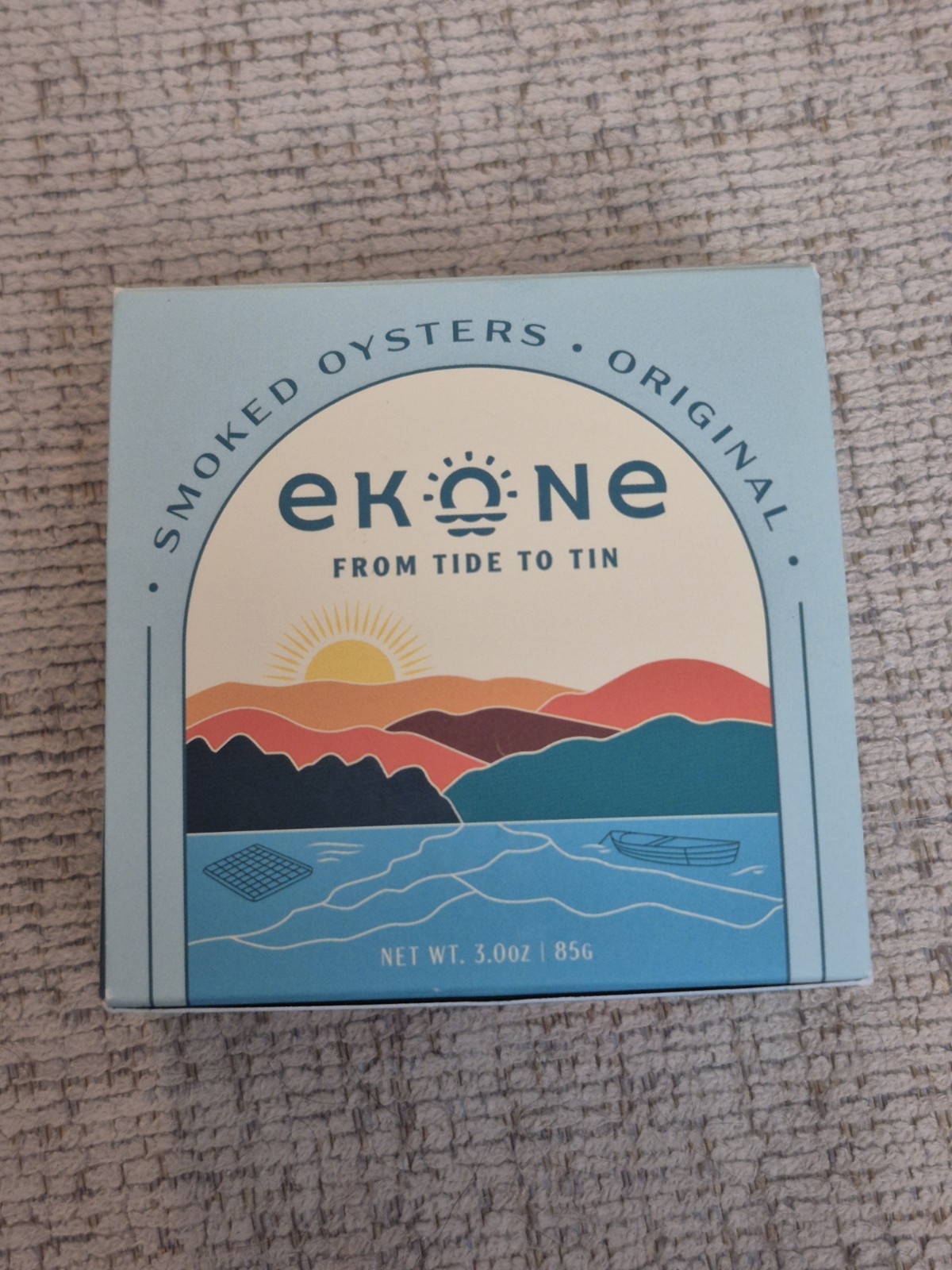 BEST PRICE Ekone Original Smoked Oysters 3 Oz Seafood Exp. 4/2028 FAST SHIPPING!