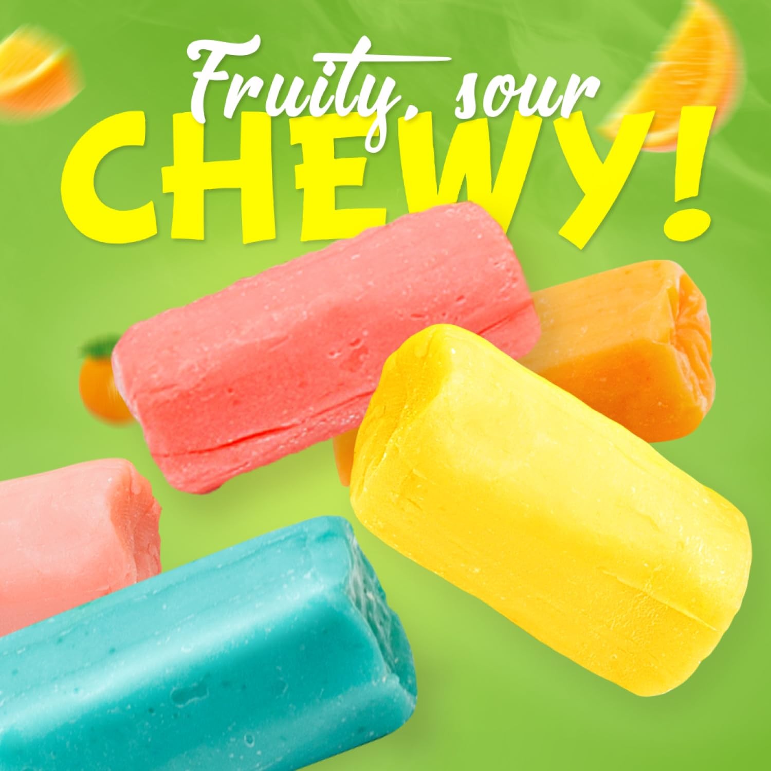 TOOTSIE FRUIT CHEWS Candy SOUR 2 lb Bulk Bag Fruity Flavored Assorted Flavors