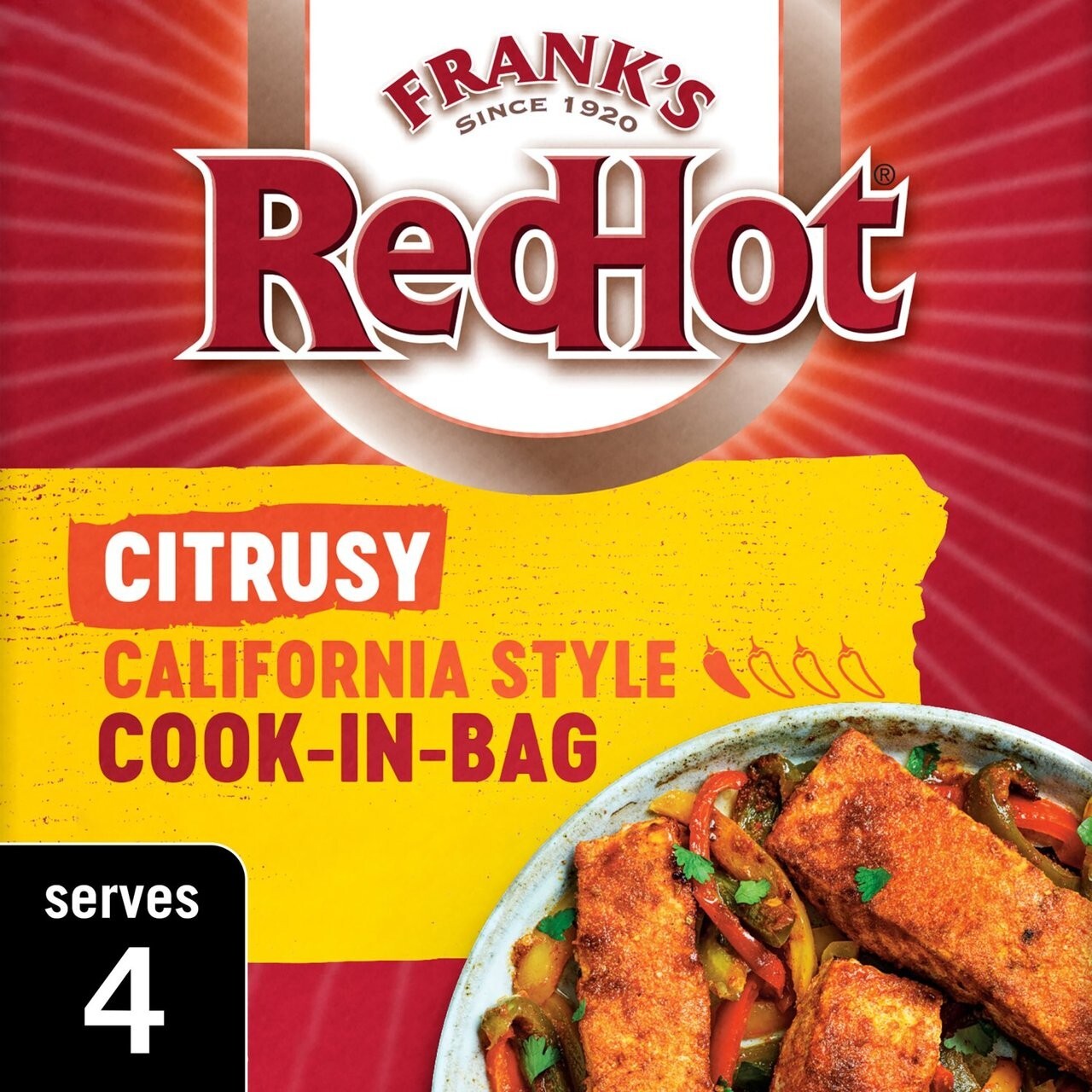 Frank’s RedHot Citrusy California Style Cook-In-Bag Seasoning Mix 25g