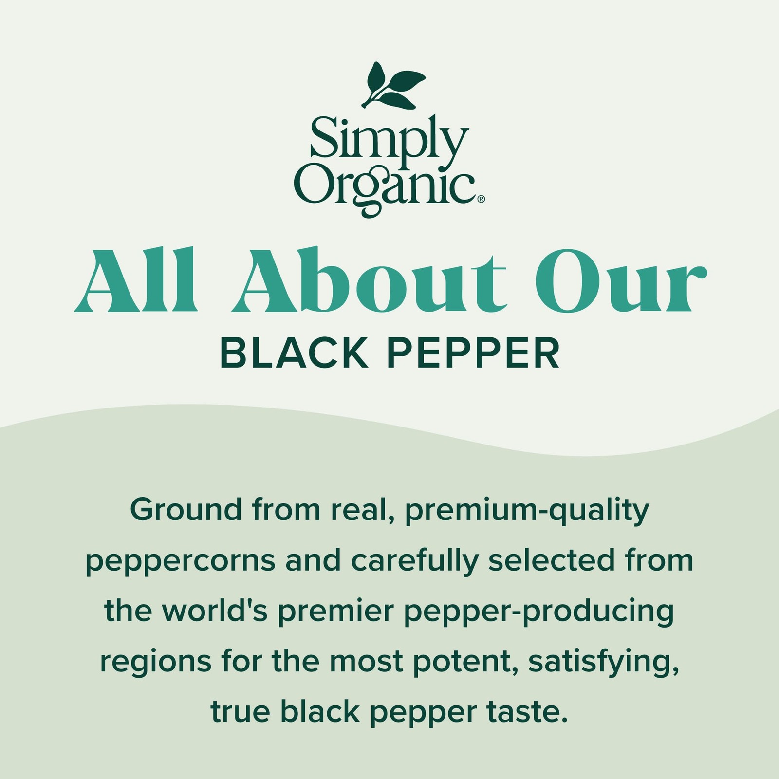 Simply Organic Ground Black Pepper, 2.31 Ounce (Pack of 1), No Color