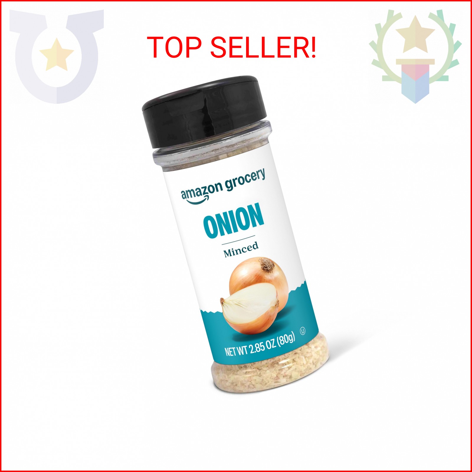 Amazon Grocery, Minced Onion, 2.85 Oz (Previously Happy Belly, Packaging May Var