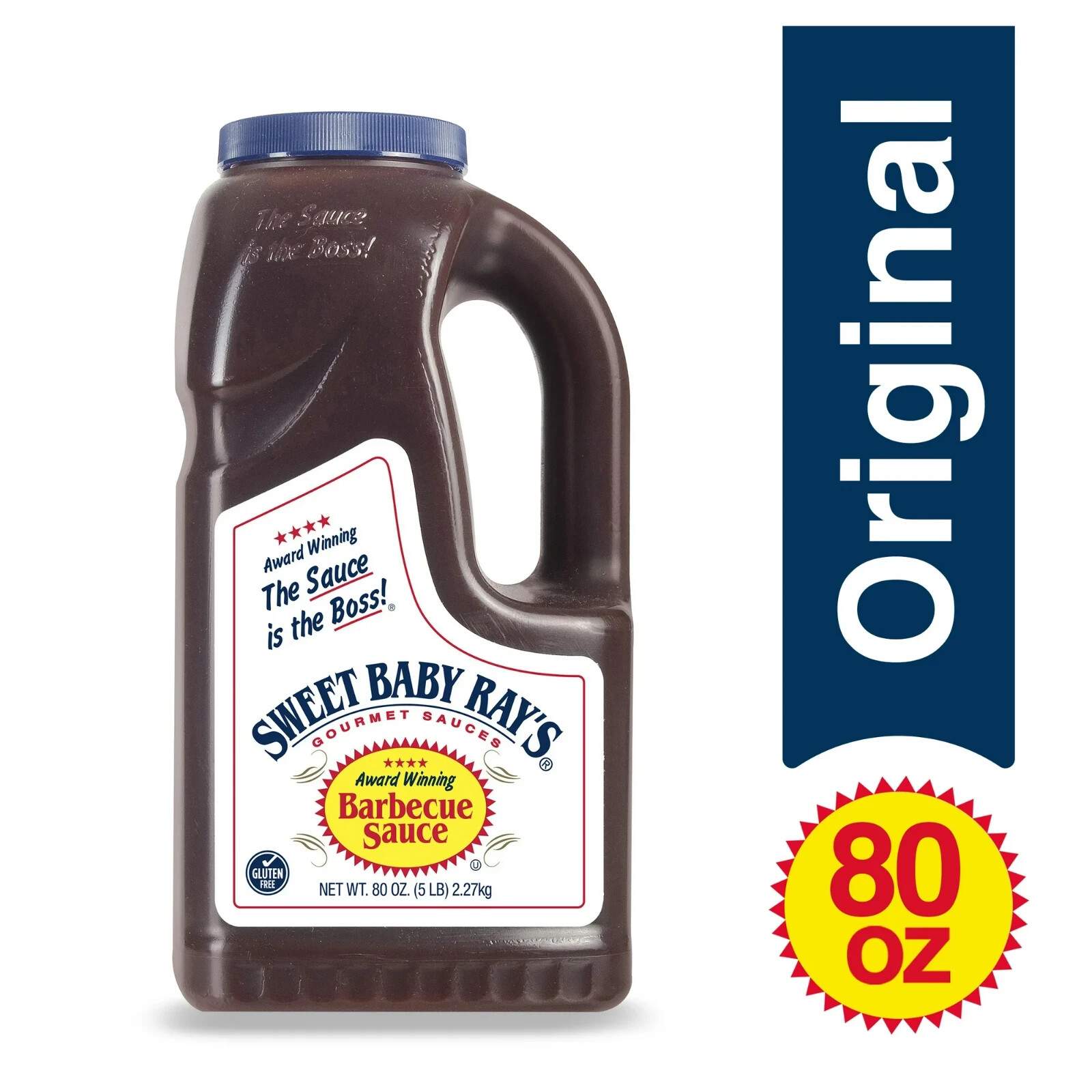 Sweet Baby Ray’s original barbecue sauce 80 Oz FRESH ,Free Shipping……..