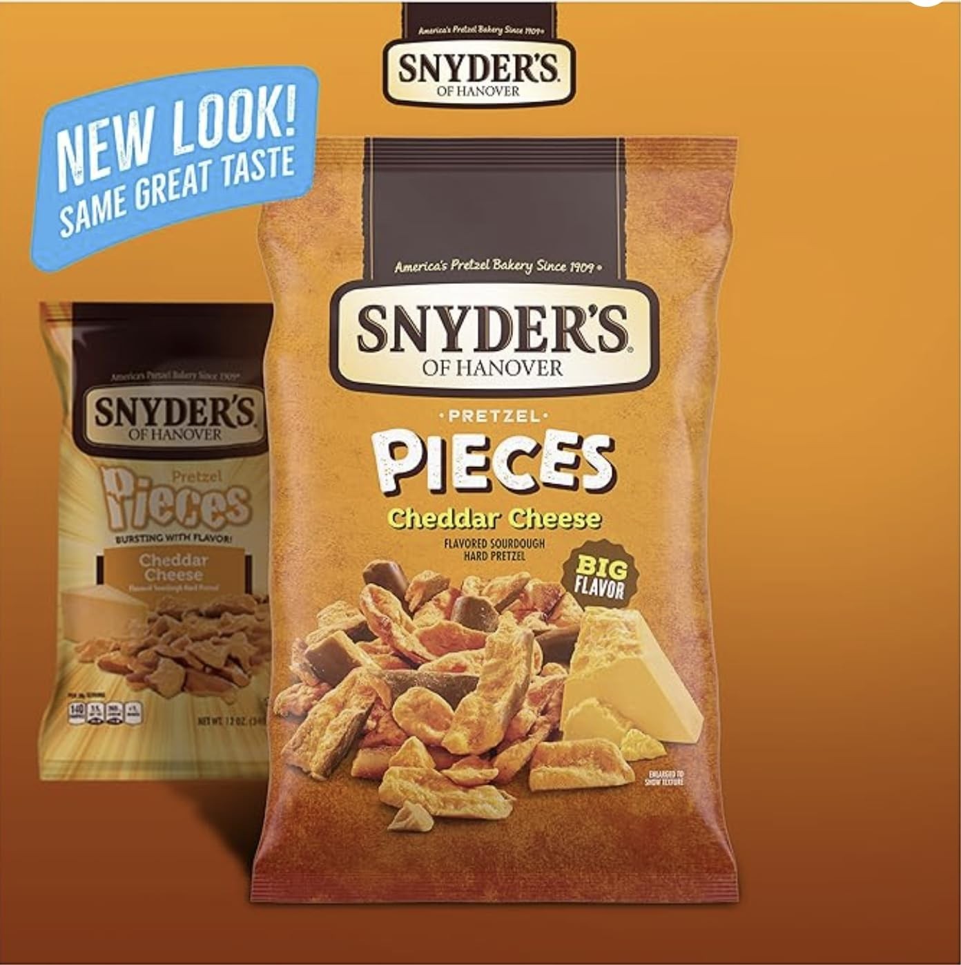 Snyder’s Pretzel Pieces 12-Pack Variety – 27oz Big Flavor, Mystery Gift Included
