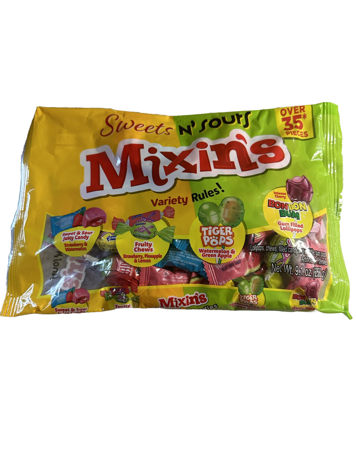 Sweets N’ Sours Mixin’s Bag Assorted Flavors: 9.1oz