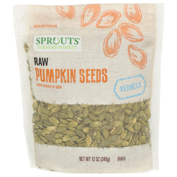 2 Pack – Sprouts Raw Pumpkin Seed Kernels 12 oz