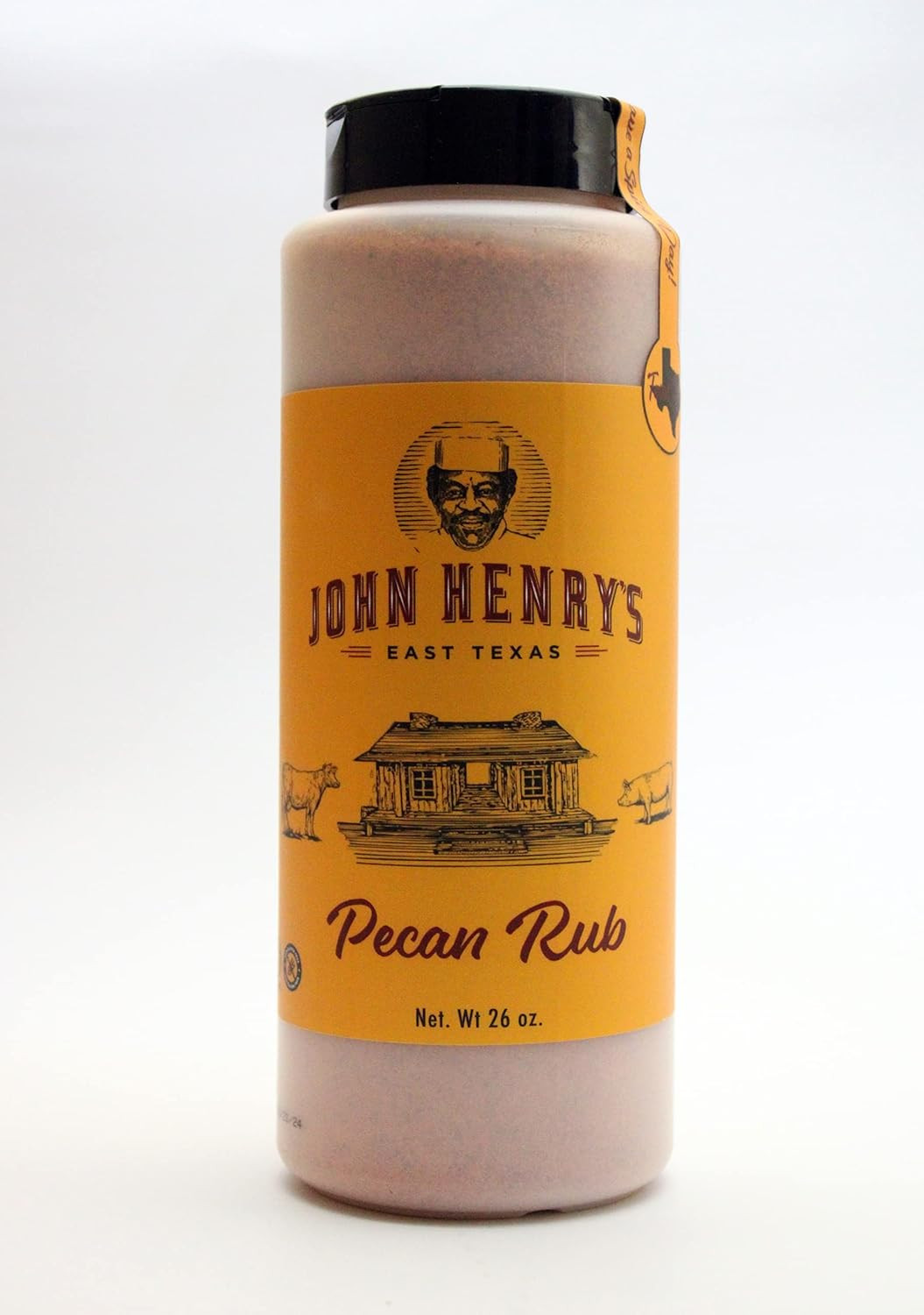 Texas Size Pecan BBQ Rub Seasoning 26 oz Brisket Ribs Chicken Fish