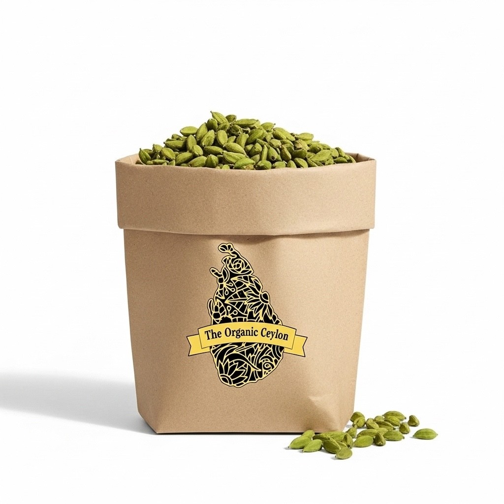 Premium Ceylon Green Cardamom Pods (25g-5kg) 100% Organic True Sri Lanka Spice
