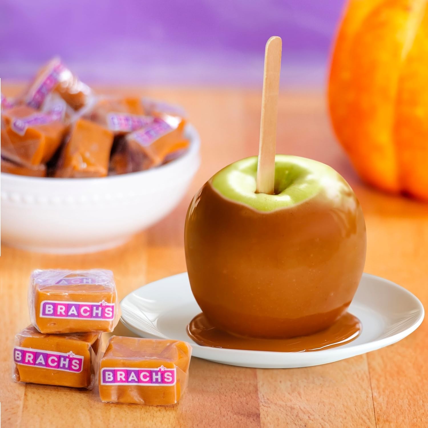 Brach’s Classic Chewy Caramels, Baking Caramels,10 Ounce Bag