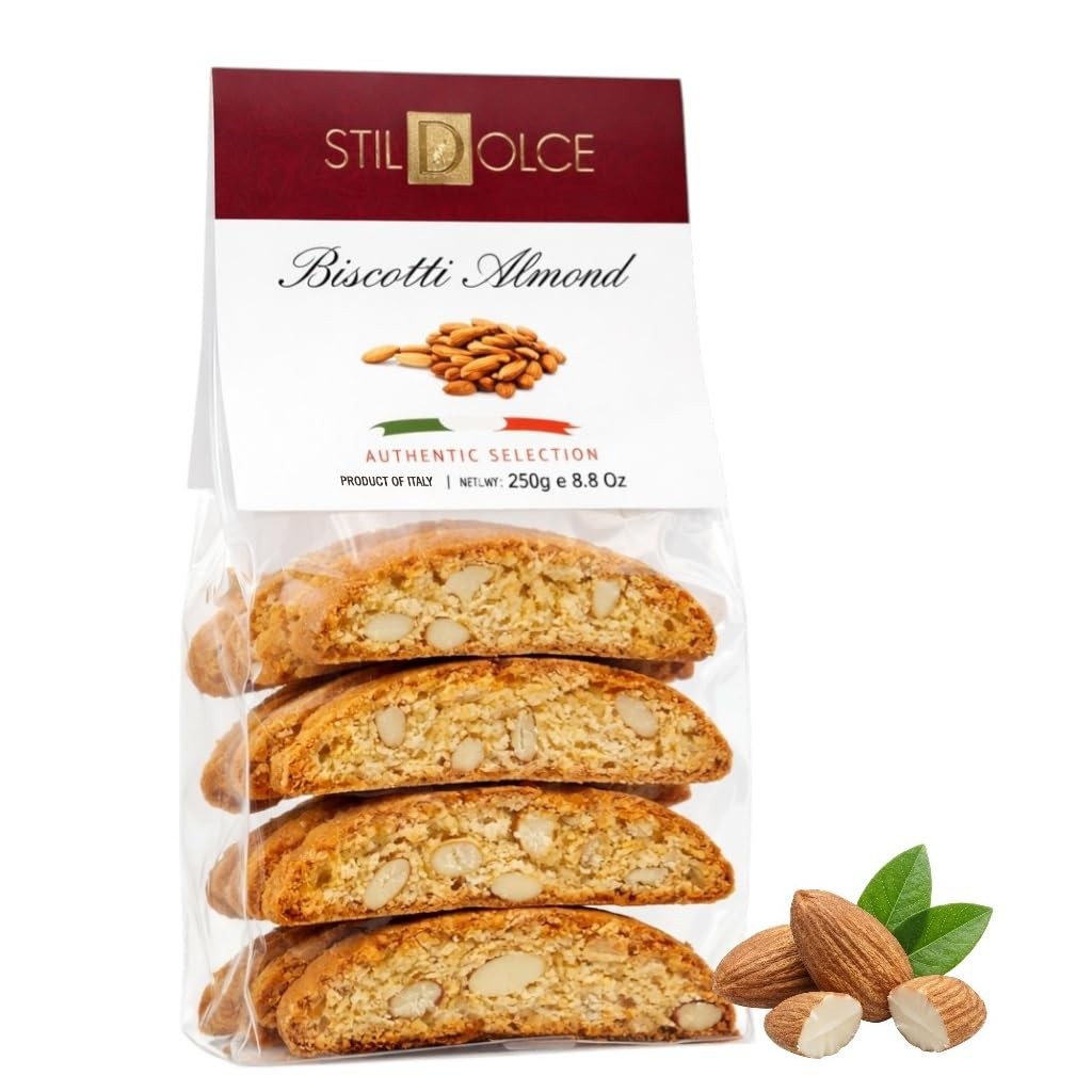 Italian Semi-Soft Almond Biscotti | Made in Tuscany, Italy | Traditional