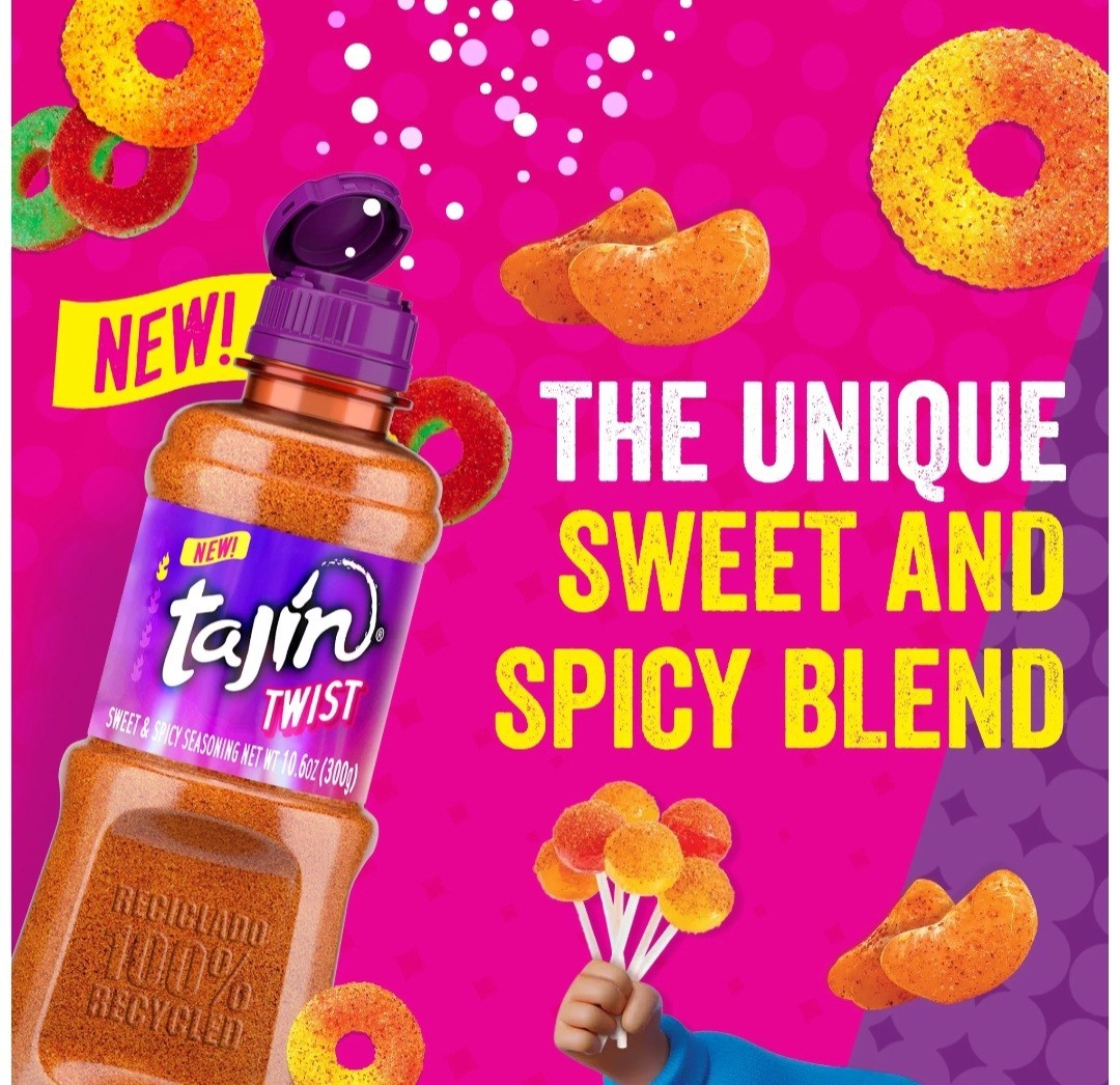 Tajín Twist Seasoning, Sweet and Spicy Seasoning, 10.6 oz