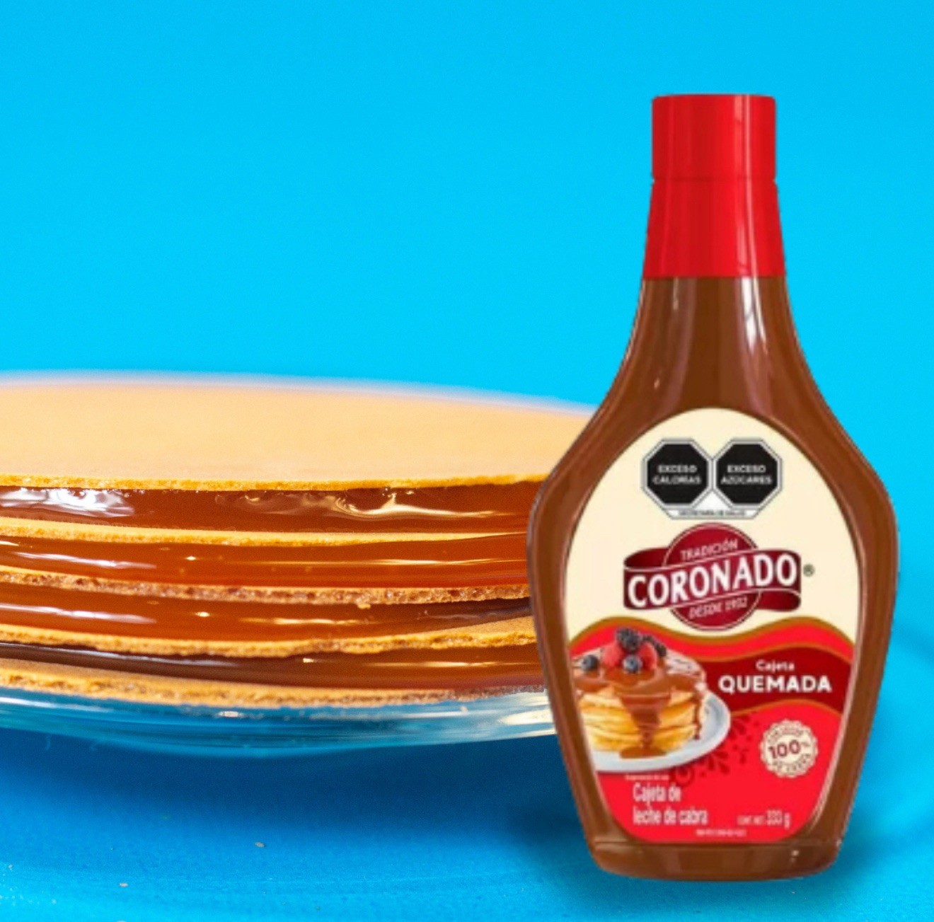 2 X CORONADO CAJETA ENVINADA 333g