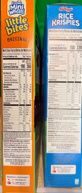 Kellogg’s Cereal Bundle – Rice Krispies & Frosted Mini Wheats Little Bites