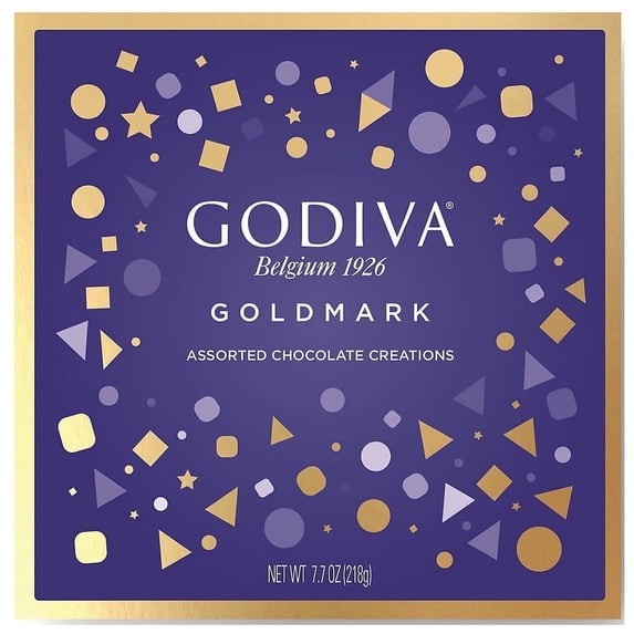 Godiva Goldmark Assorted Chocolate Creations Gift Box, 7.7 oz