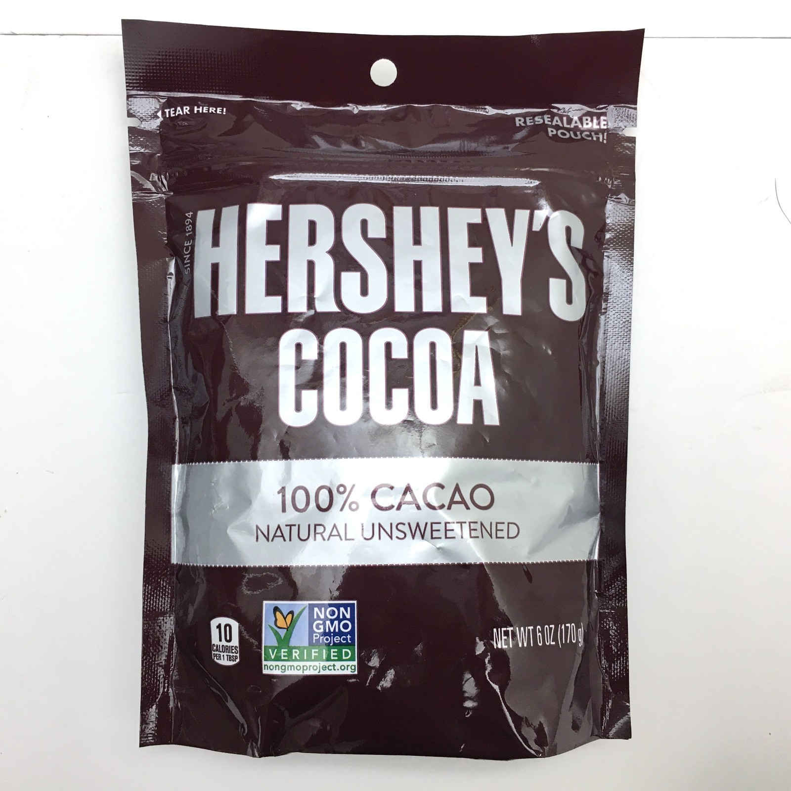 Hershey’s Cocoa Powder 100% Cacao Natural Unsweetened 2 Pack 6 Ounce exp 06/27