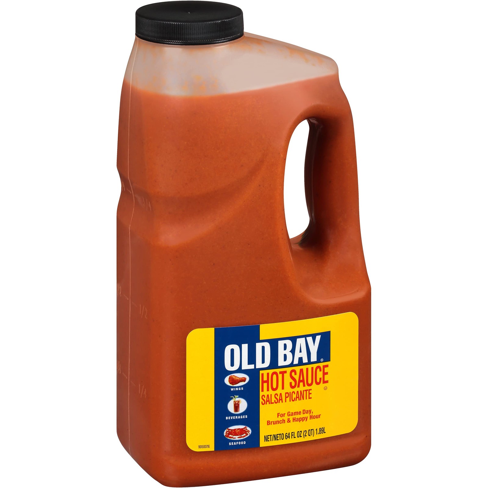 OLD BAY Hot Sauce Bulk 64 oz Container