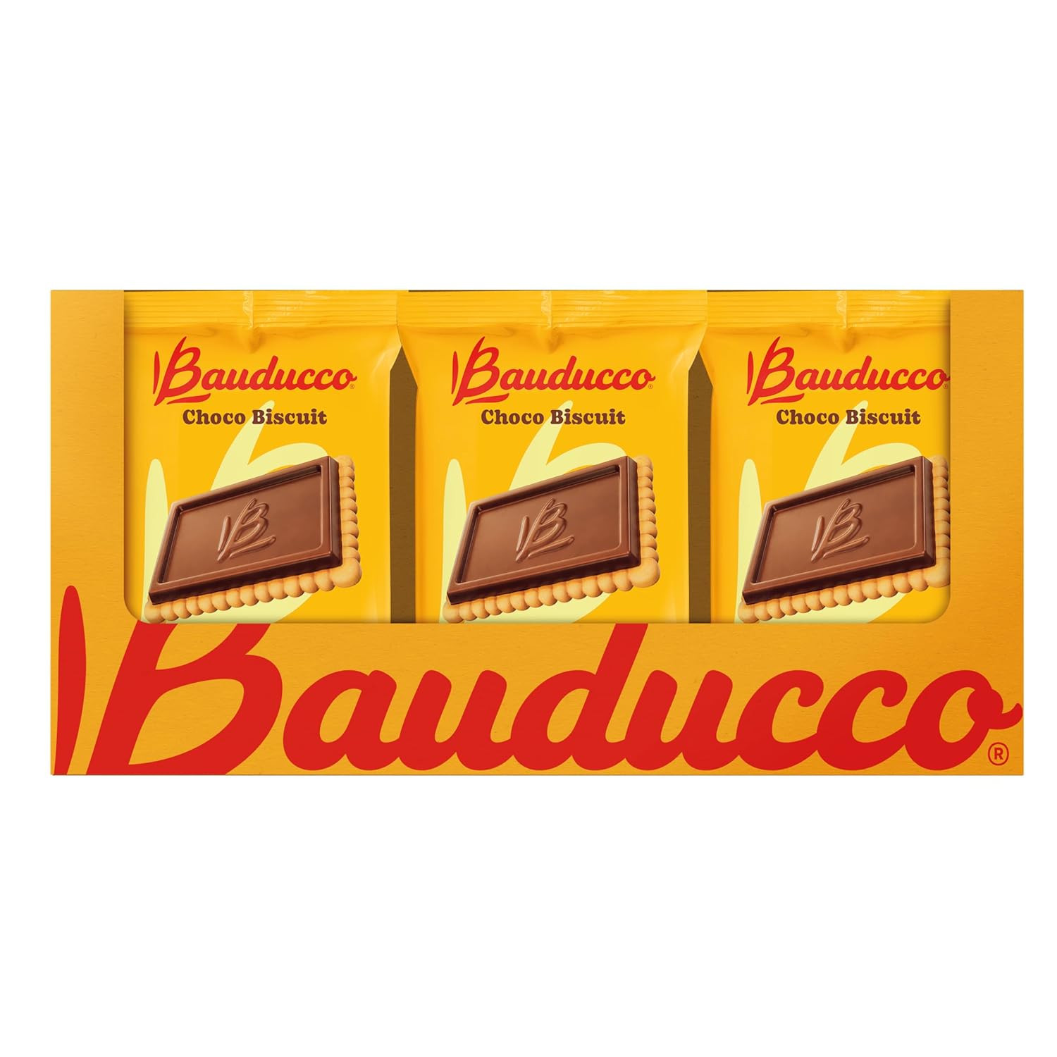 Bauducco Choco Biscuit Cookies – Crispy Chocolate-Covered Biscuits, Individually