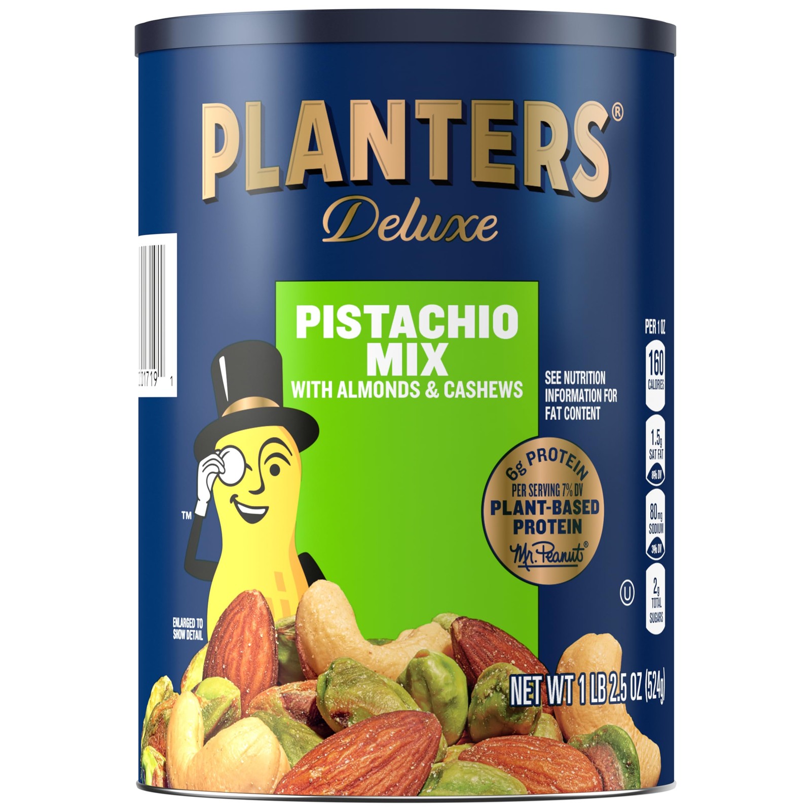 PLANTERS Pistachio Nuts Lovers Nut Mix with Pistachios 18.5 Ounce (Pack of 1)