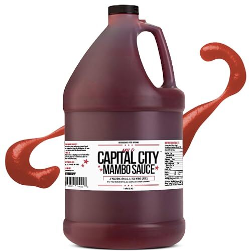 Capital City Mambo Sauce Mild, Washington DC Assorted Flavor Names , Sizes