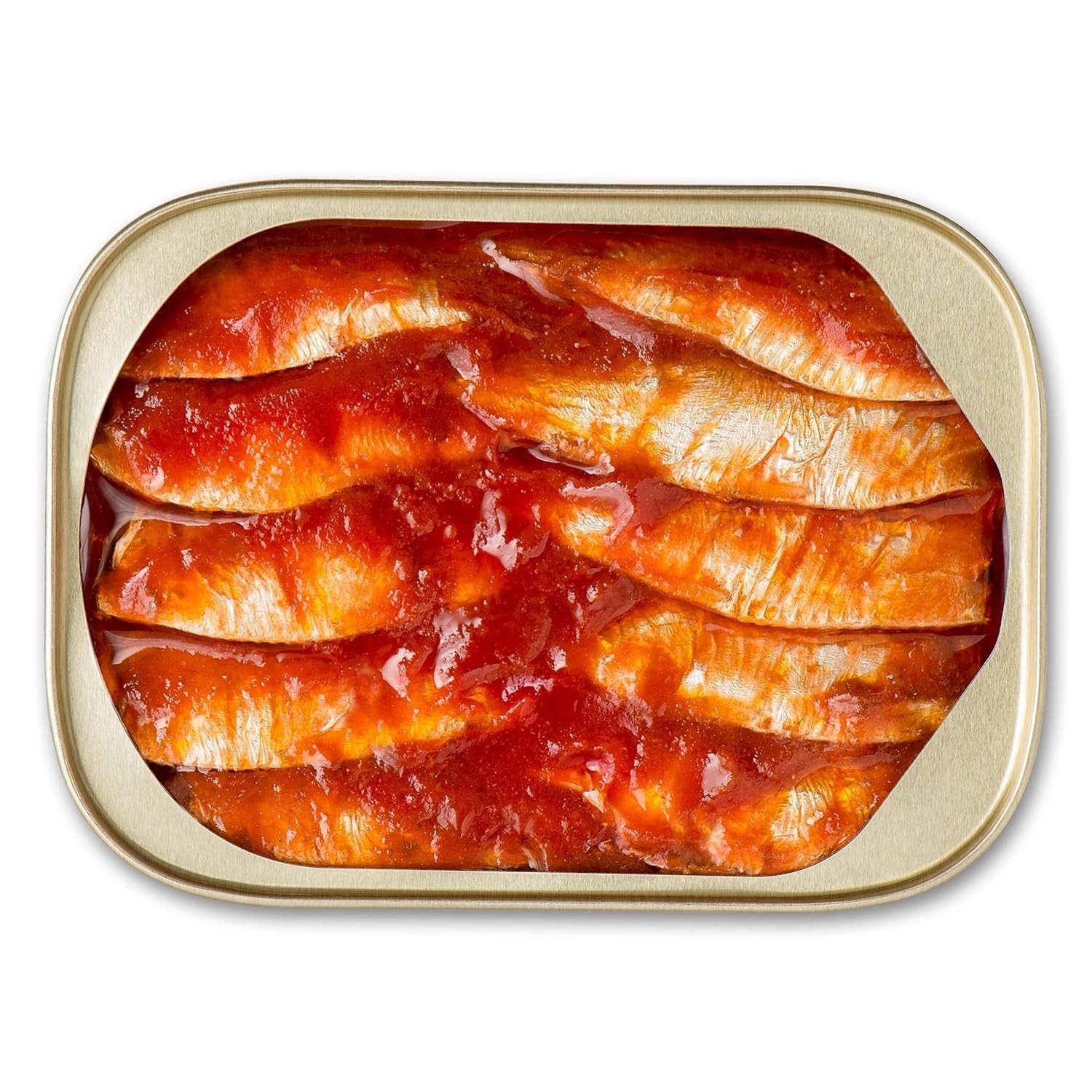 Sardines in Zesty Tomato Sauce, 3.75 Ounce Cans Pack of 12, Wild Caught Canne…