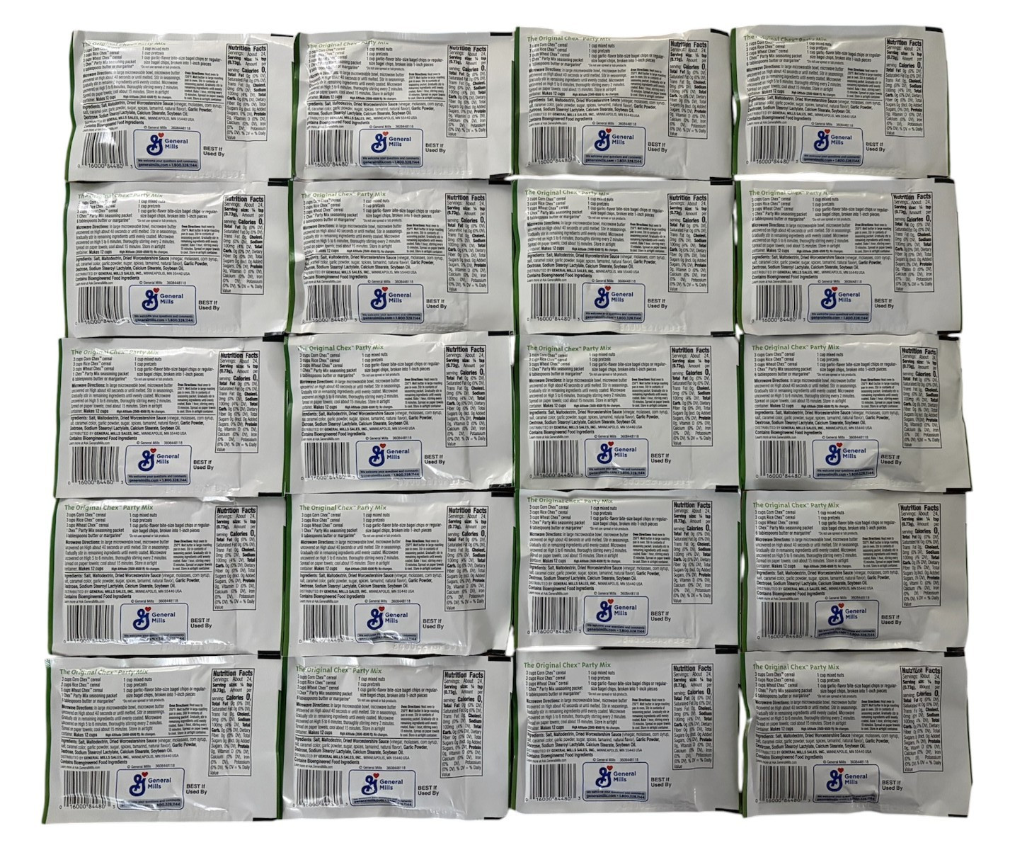 12 CHEX MIX PARTY MIX SEASONING BLEND PACKETS EXP DATE: 10/2026