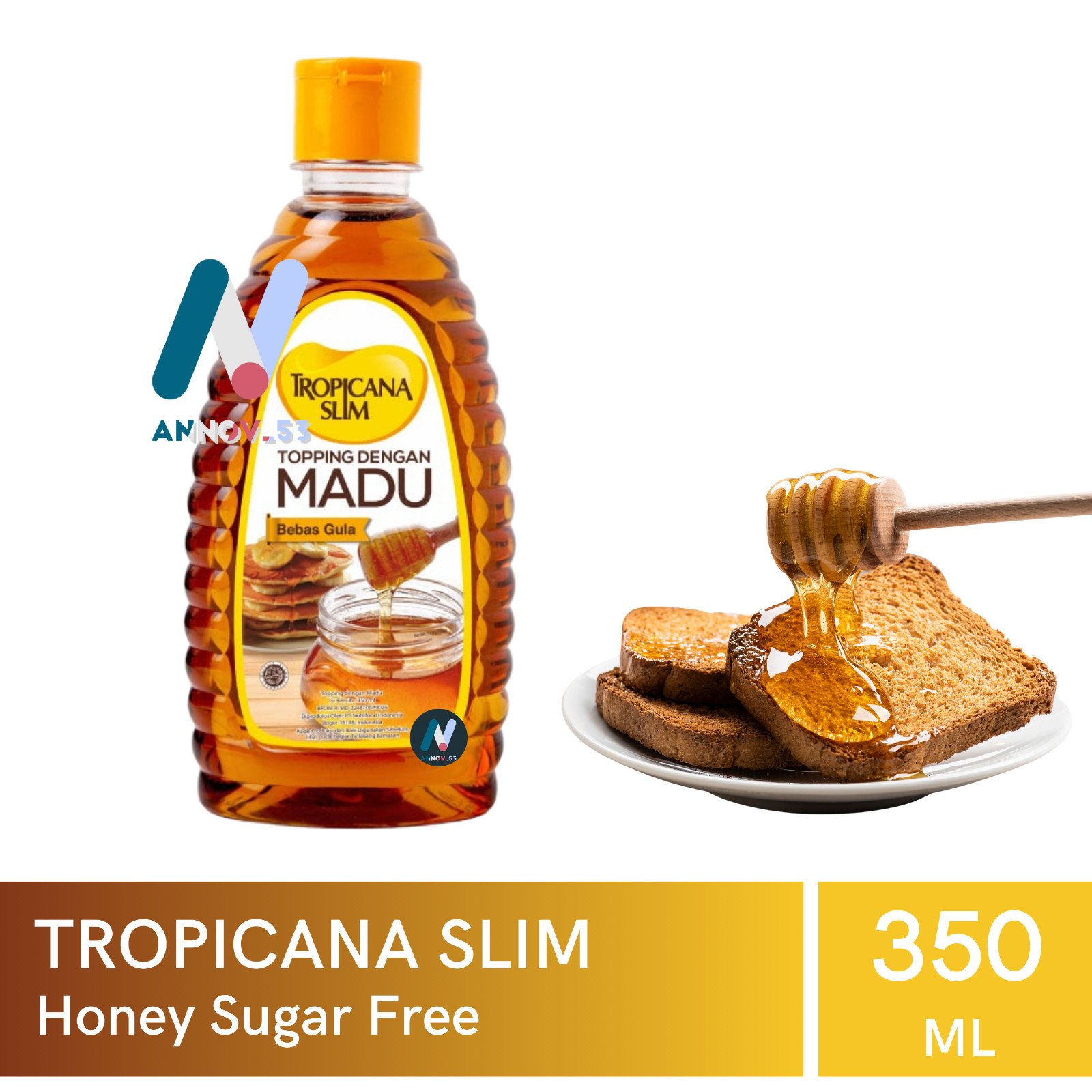 TROPICANA SLIM Honey Diet Health Sugar Free Diabetic Replacement Nutrition 350ml