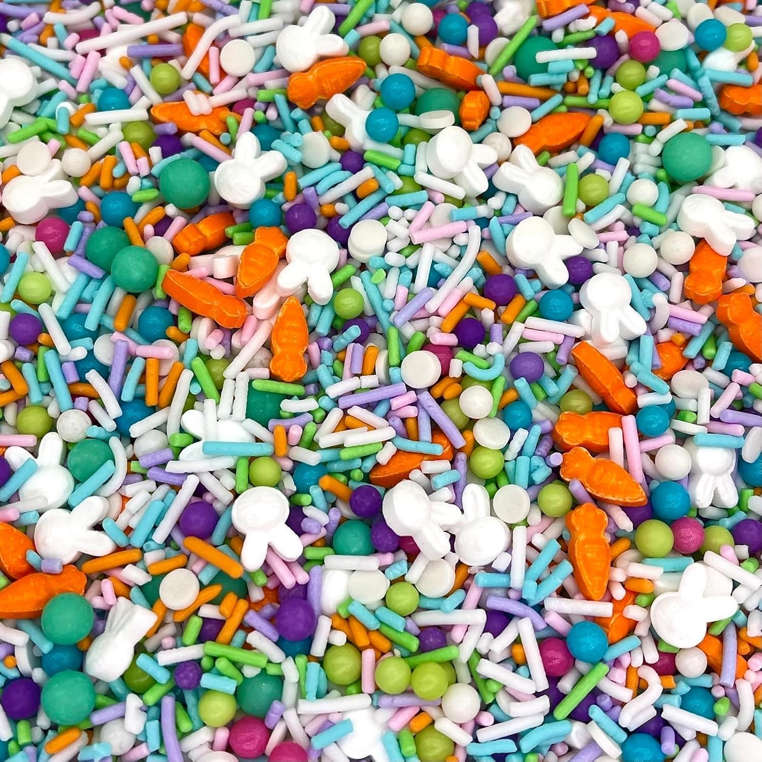 Pastel Easter Edible Sprinkles – Metallic Mix for Cake & Cupcake Decoration