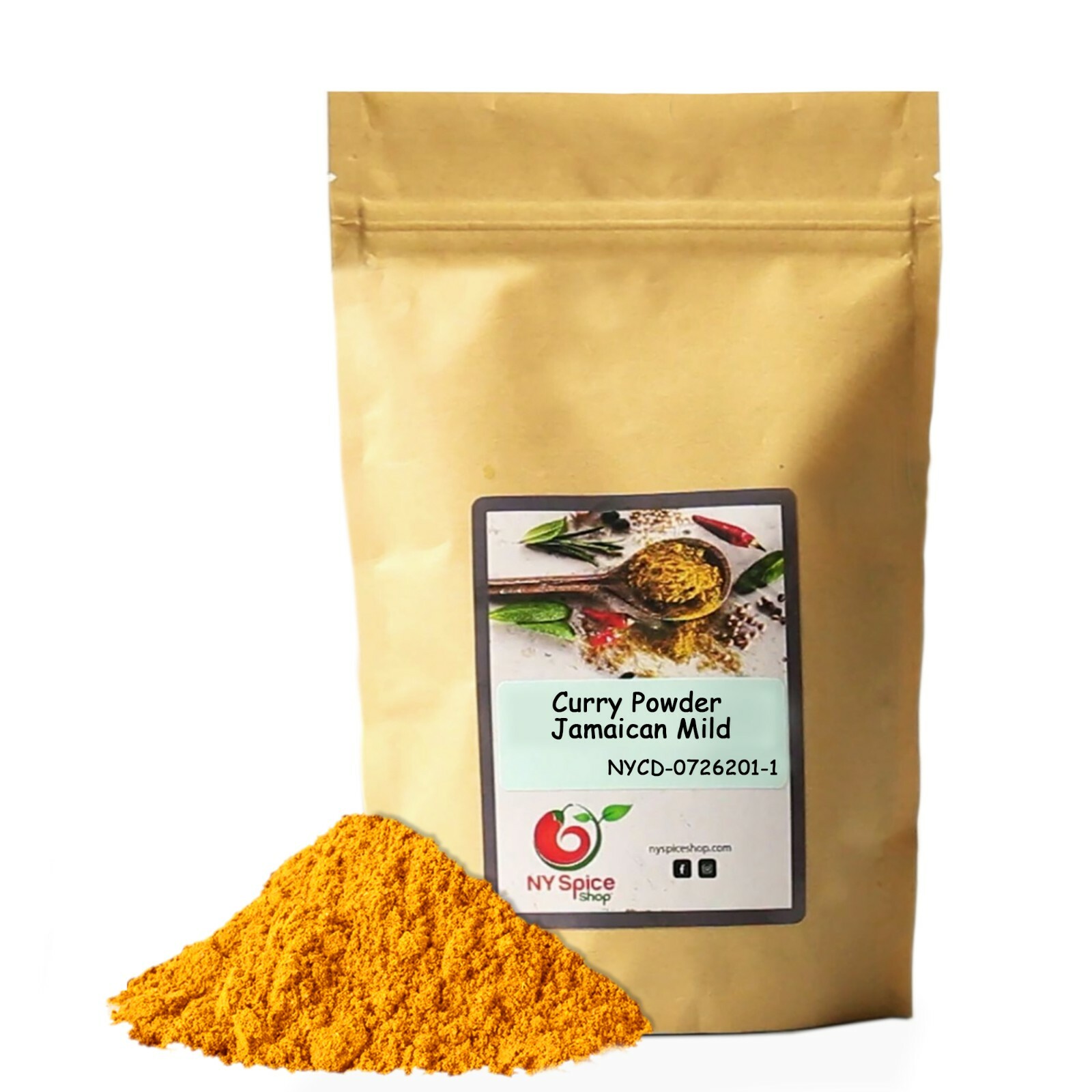 Jamaican Mild Curry Powder Item Weight 4oz-5lb