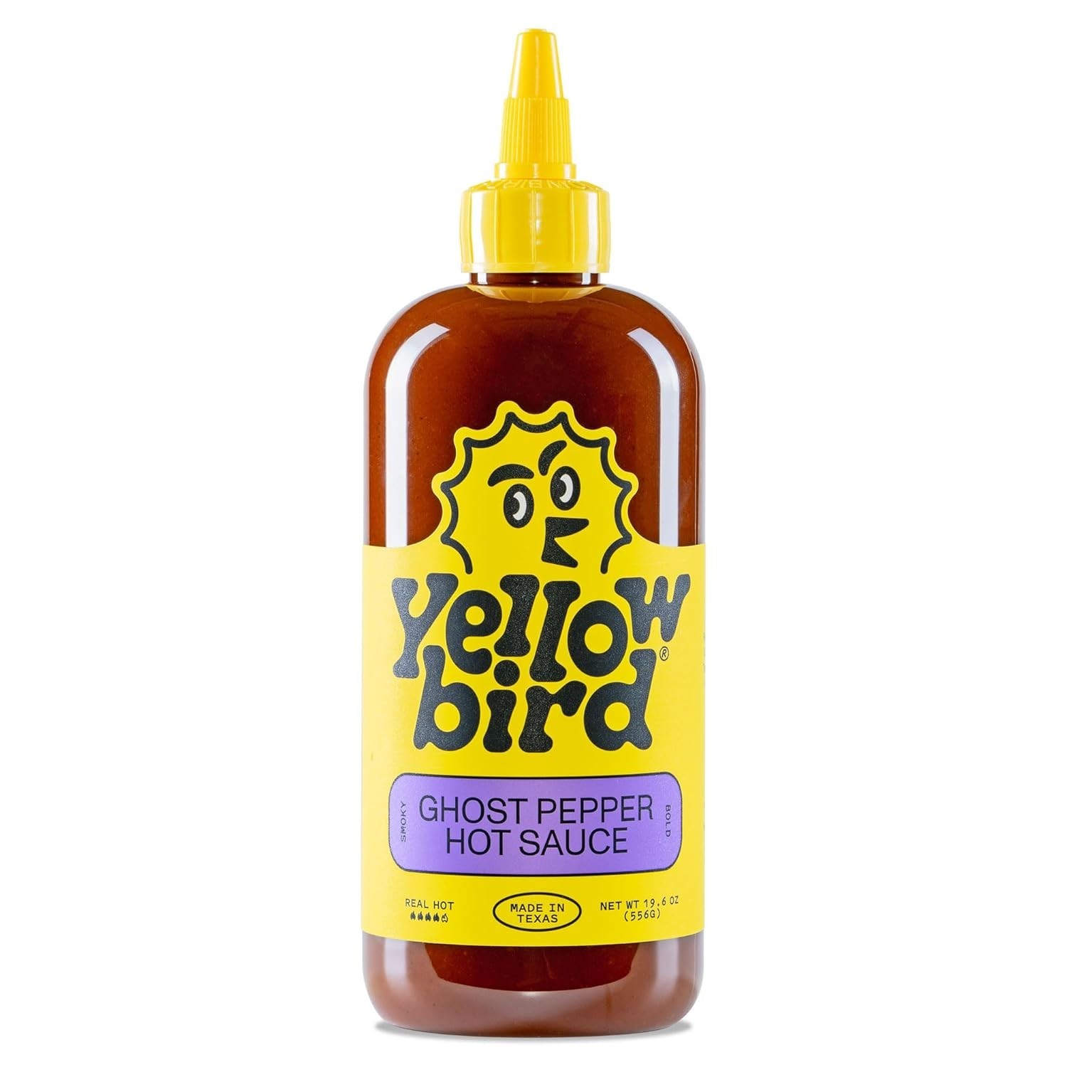 Ghost Pepper Hot Sauce 19.6 oz. Plant-Based, Gluten Free, Non-GMO Homegrown…..