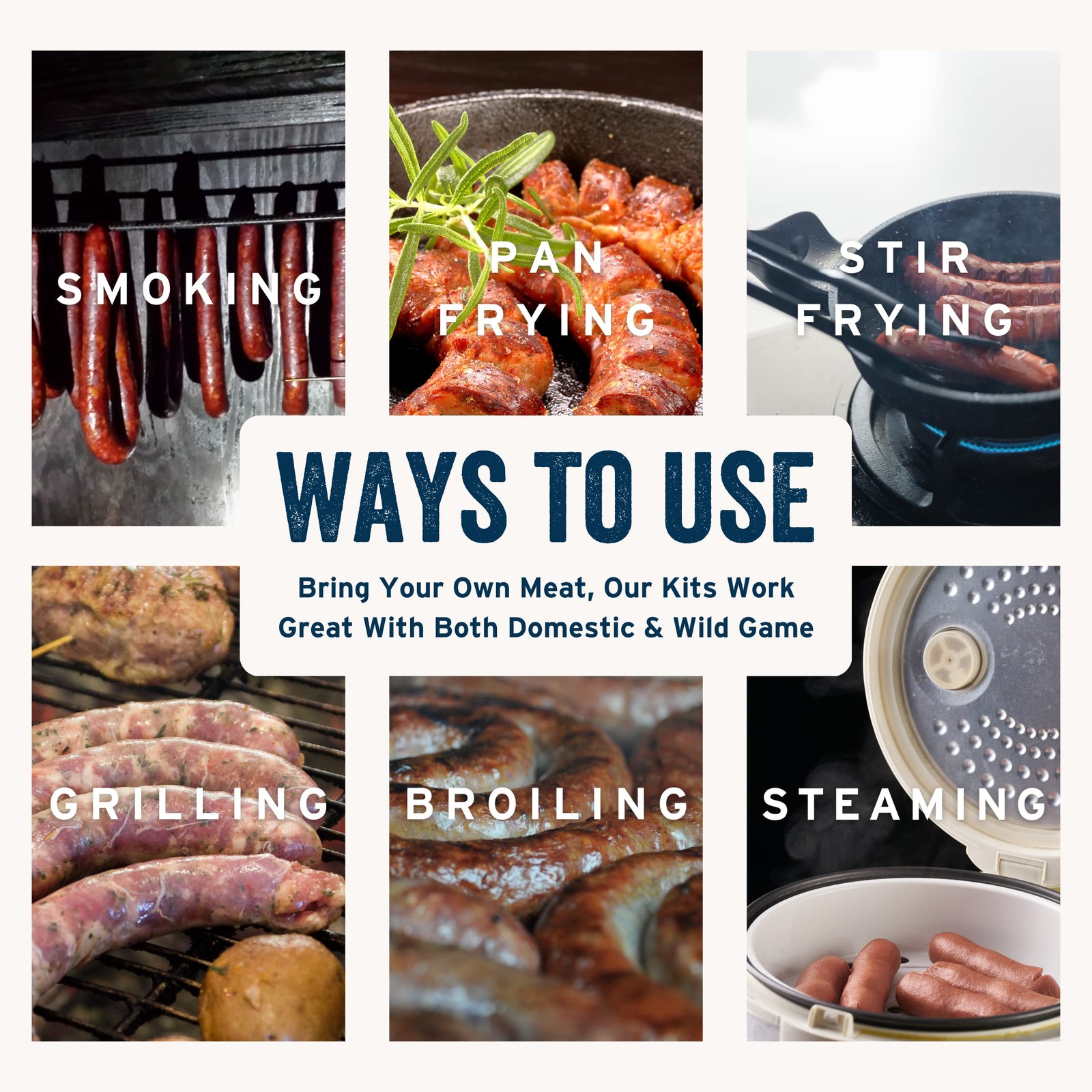 PS Seasoning German Style Sausage Kit – Includes Seasoning and Casings for up to
