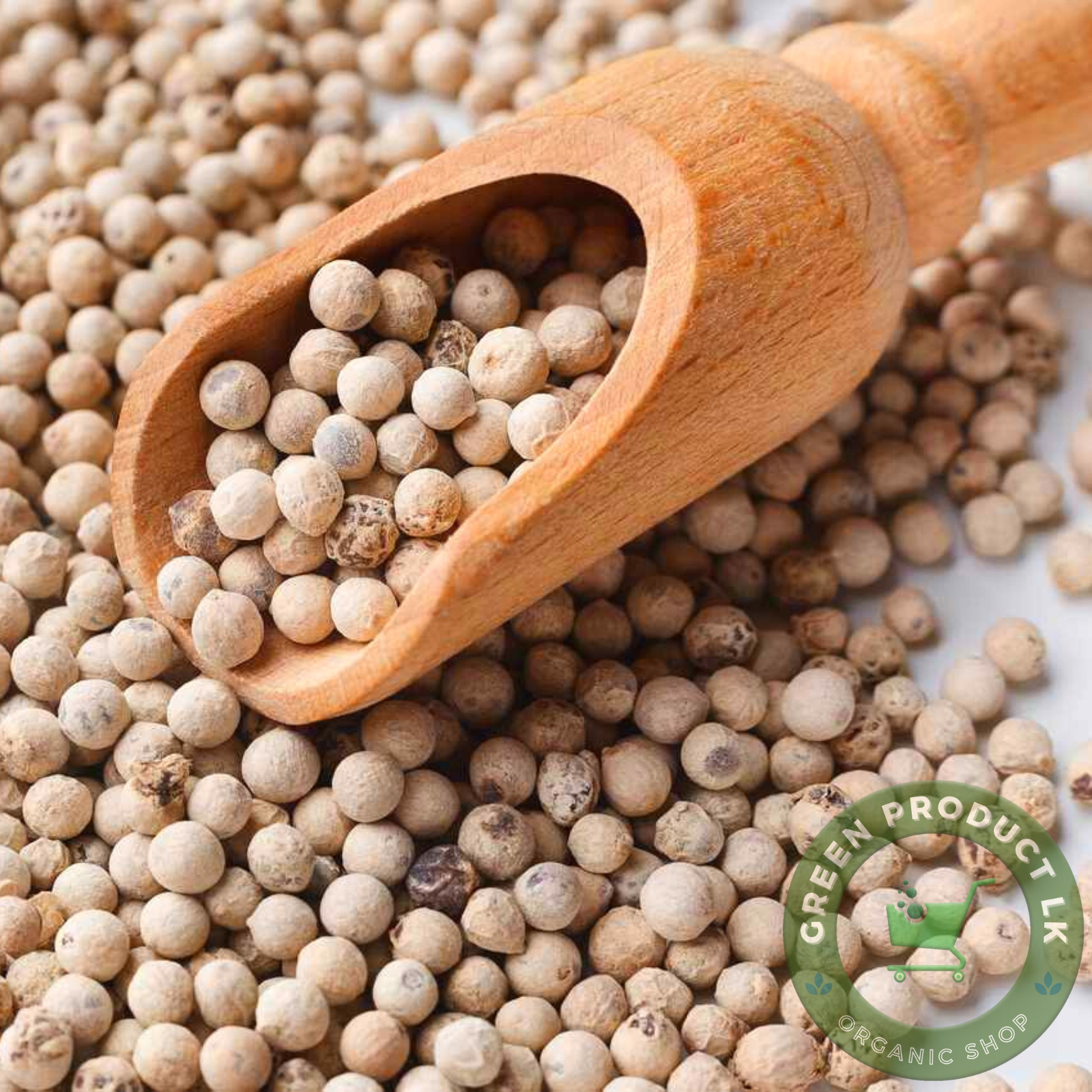 Organic White Pepper | Peppercorns Whole Seeds | Pure All Natural Premium Spices