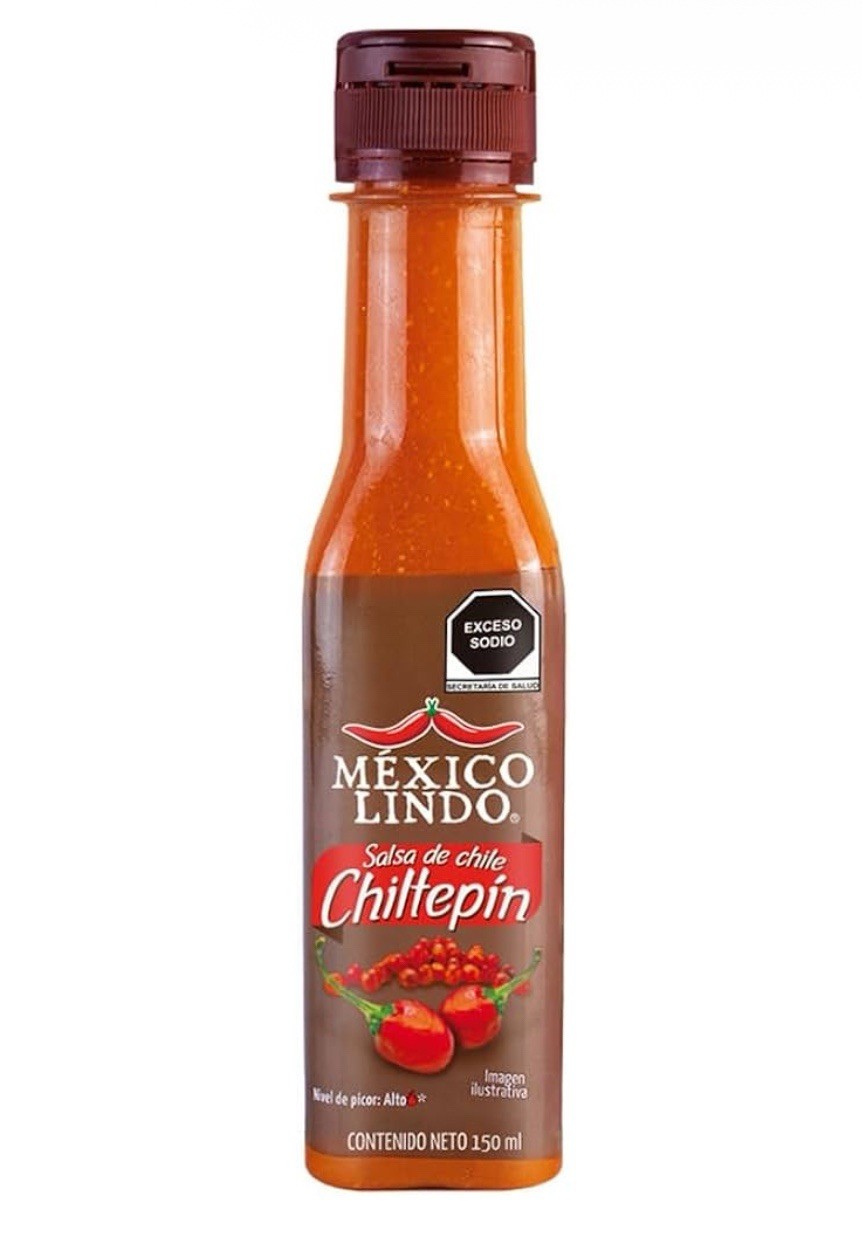 5-Pk Mexico Lindo Salsa Chiltepin 150ml/5oz