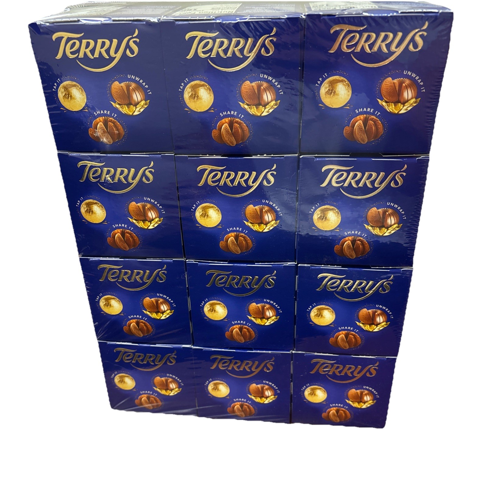12-Pack Terry’s Milk Chocolate Oranges 5.53 oz each 61.32 oz total BB 6/28/2026