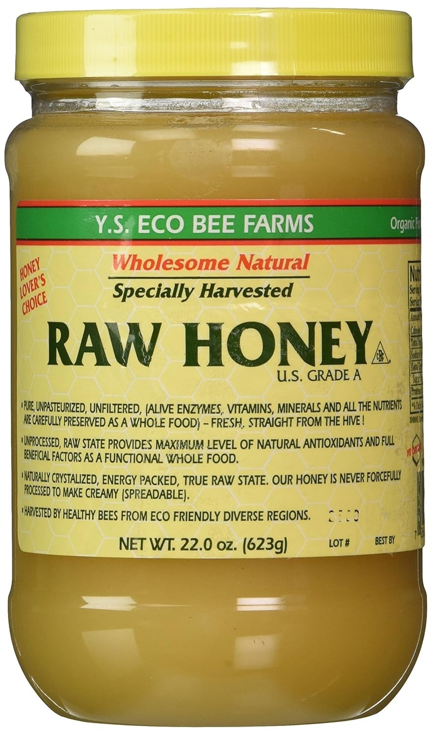 Y.S. Eco Bee Farms Raw Honey – 22 Oz