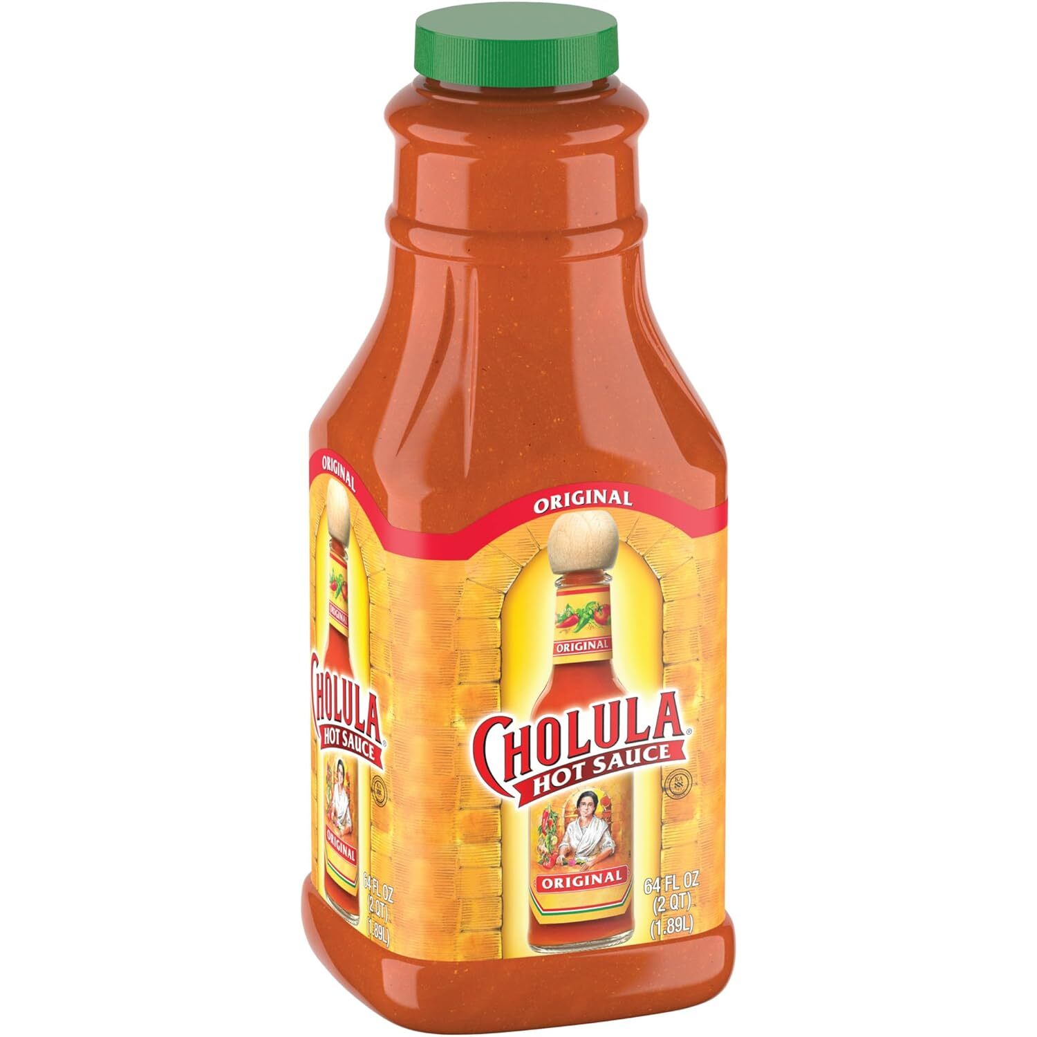 Cholula Original Hot Sauce 64 Fl Oz Versatile Spice For Tacos Snacks And More