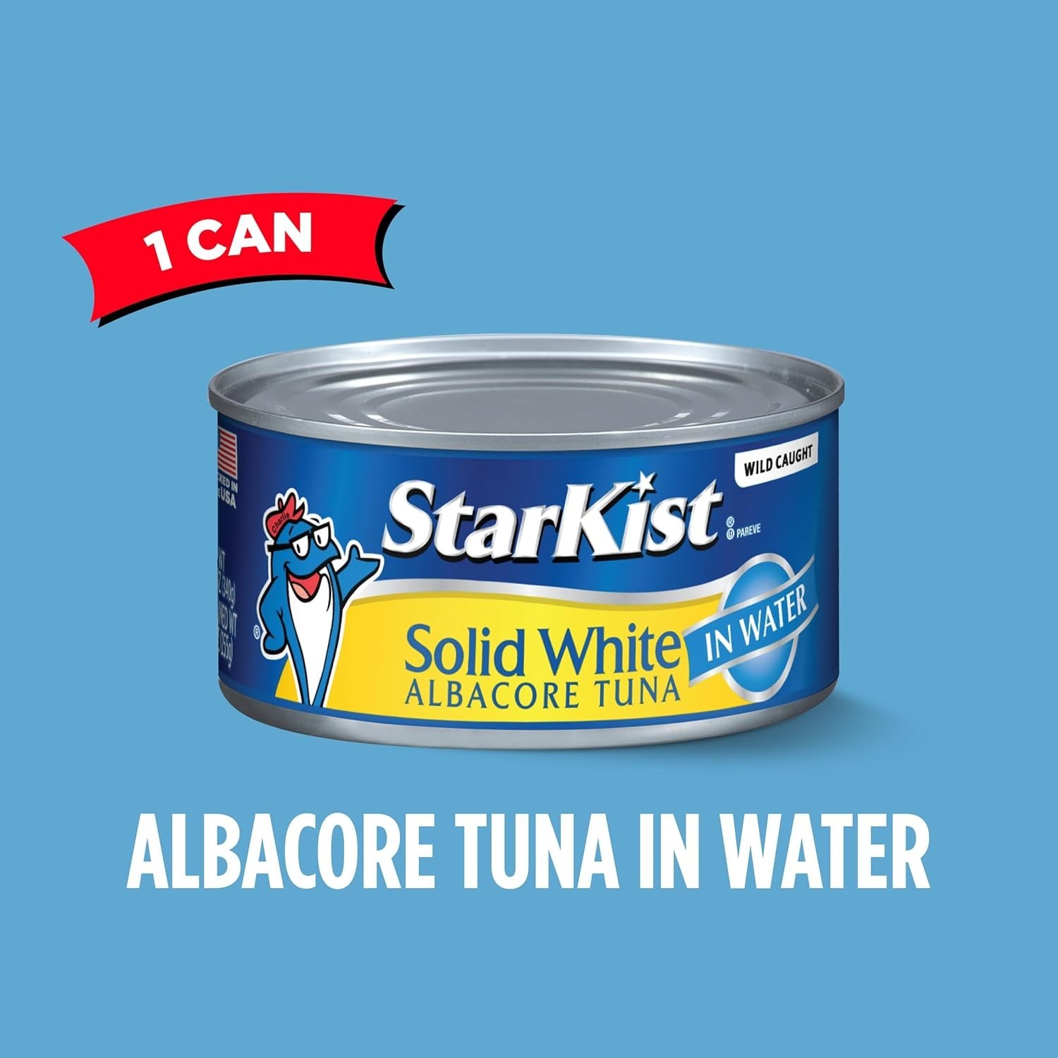 Solid White Albacore Tuna in Water – 12 oz Pack of 6 – Quality Protein