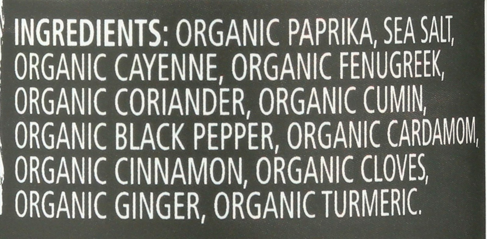 Frontier Organic Seasoning, Berbere, 2.3 Ounce (Pack of 1), No Color