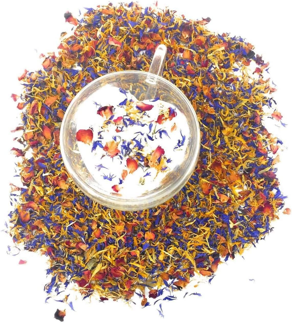 Spring Flower Blend – Edible flowers – Rose, Cornflower and Marigold – All na…