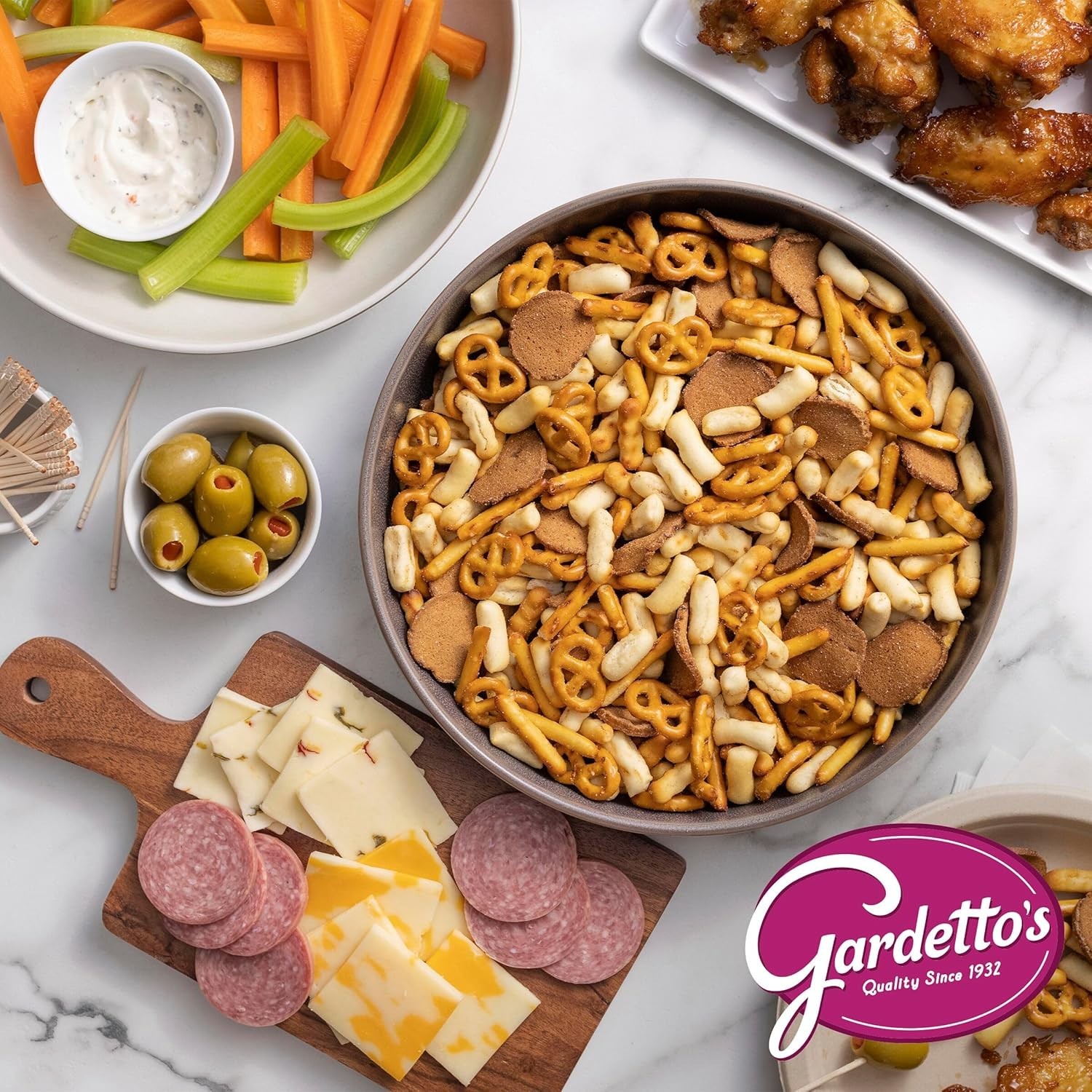 Family Size Recipe Snack Mix – Crunchy Breadsticks & Pretzels