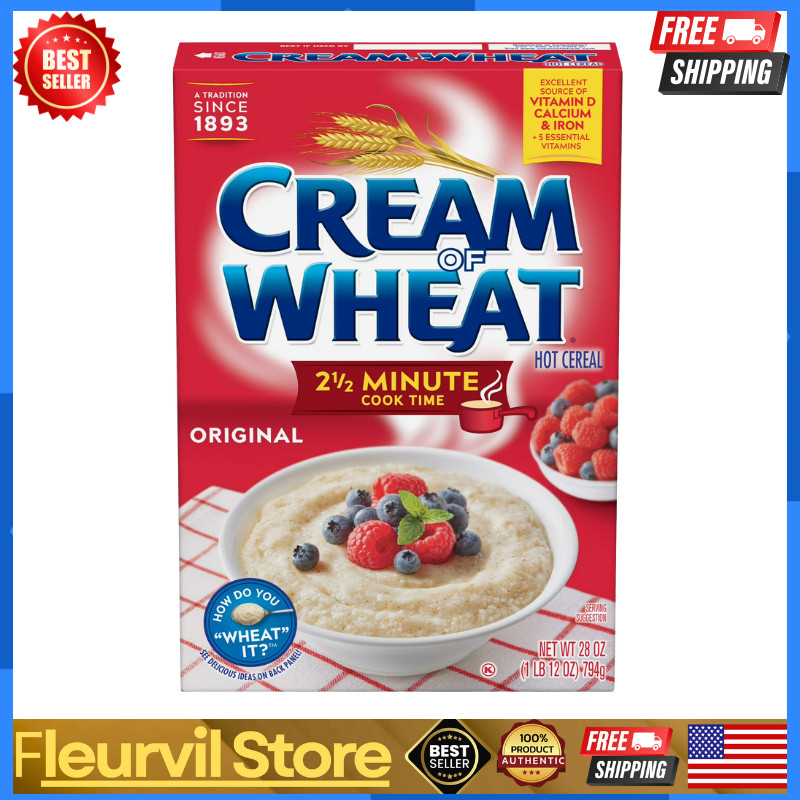 Krafts Cereal Cream of Wheat Cooked on Stove