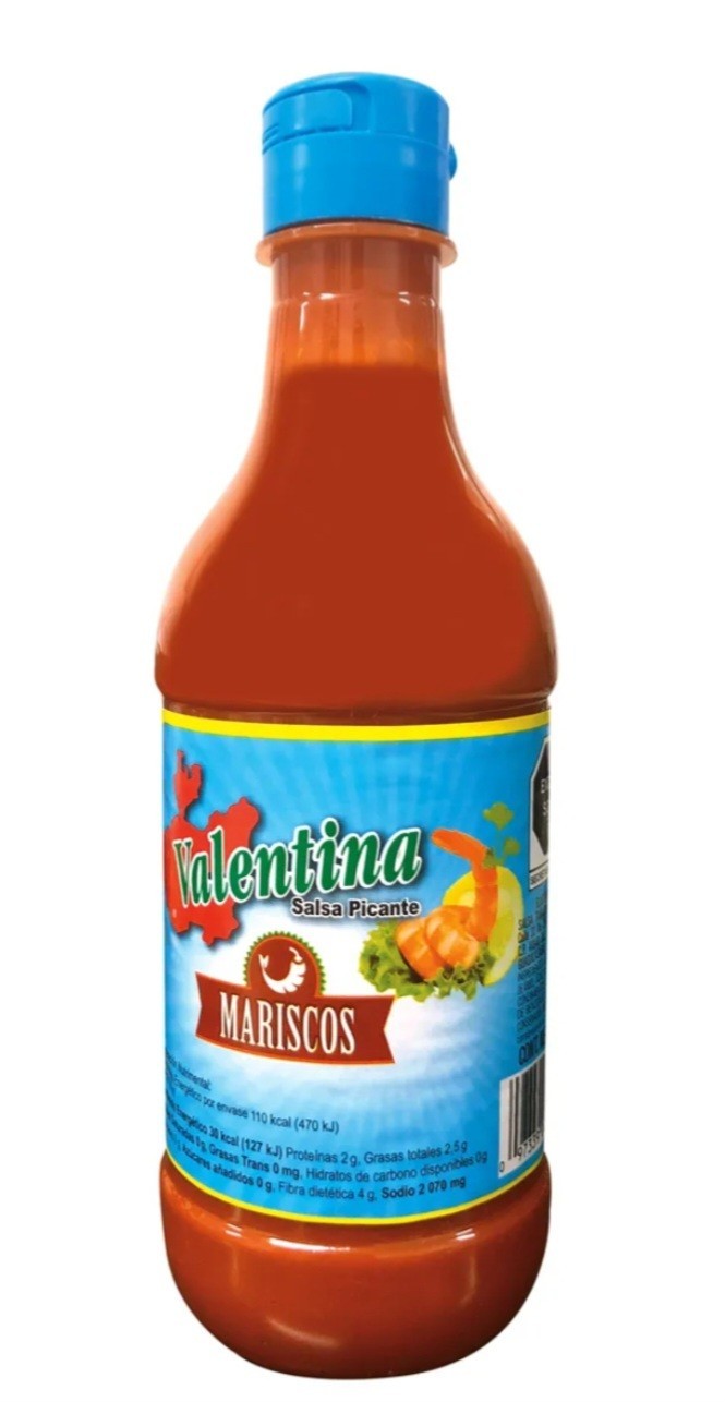 3X VALENTINA SEAFOOD SALSA ( PARA MARISCOS ) 3 BOTTLES OF 370ml EACH- FREE SHIP