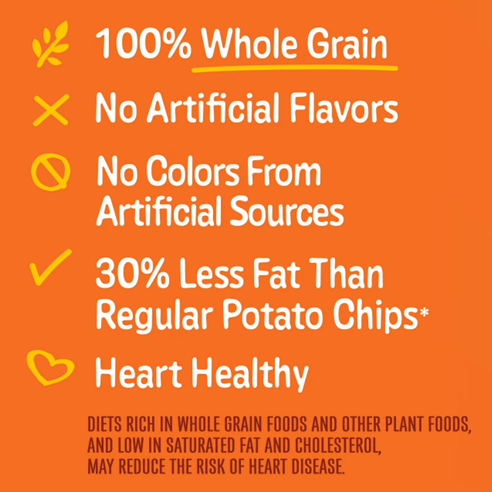GISunChips 100% Whole Grain Black Bean Southwestern Queso Snack Chips Bag 7 oz​.