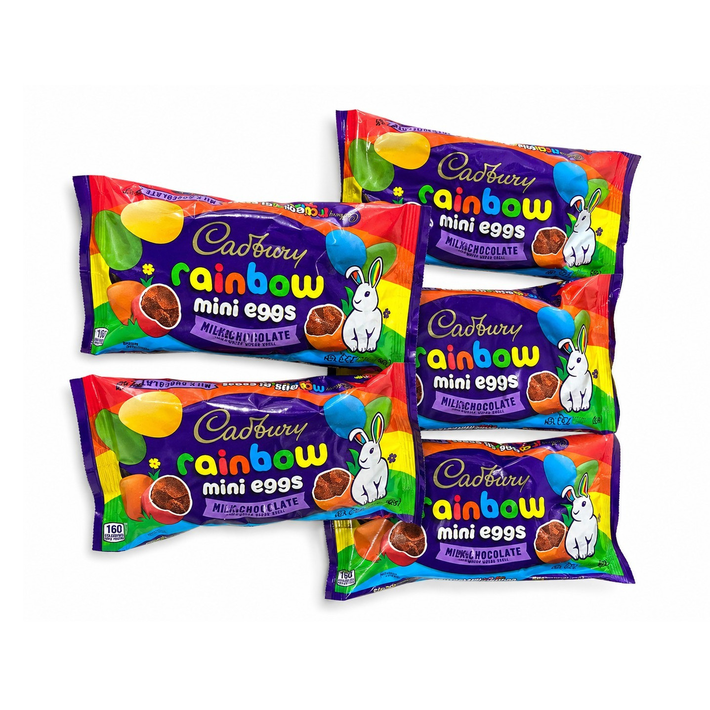 Cadbury Rainbow Mini Eggs Milk Chocolate 227g Bag Easter Chocolate[1 ct]