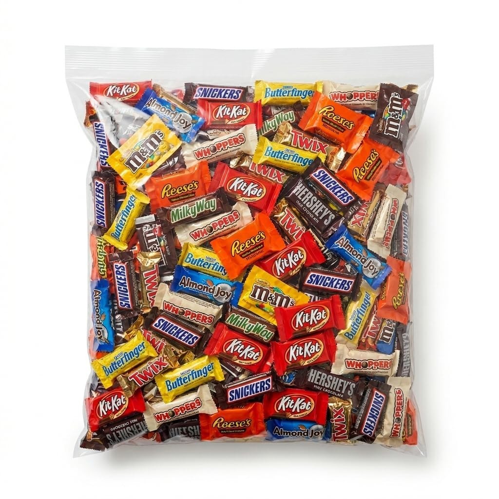 Variety Chocolate Pack – Bulk Assortment of Individually Wrapped Fun Size Cho…